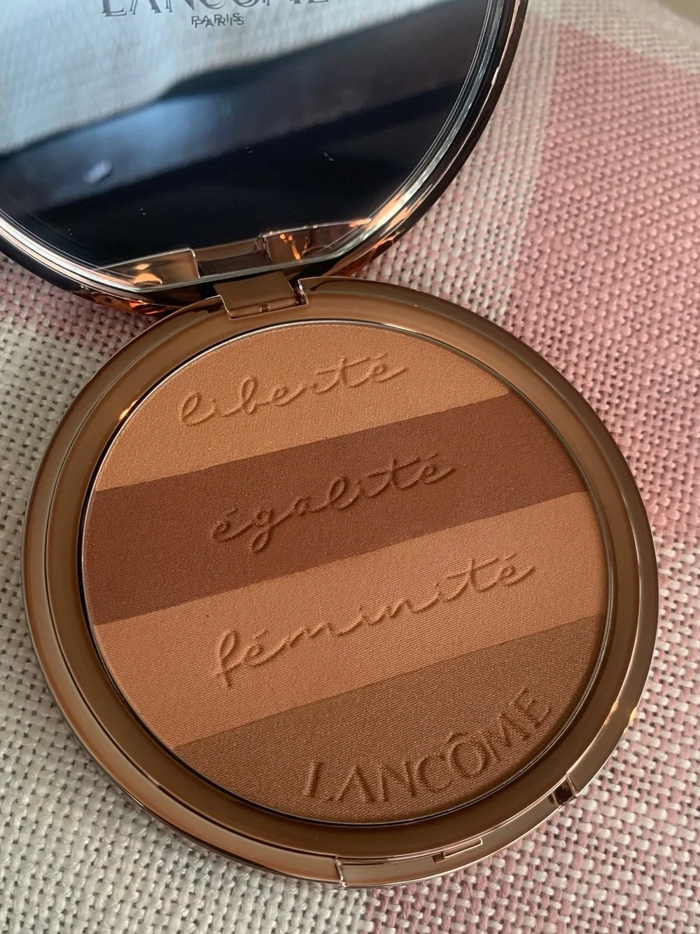 NEW Lancôme Le French Glow Nude Glow Creator Bronzer - 02 Warm Sensualité